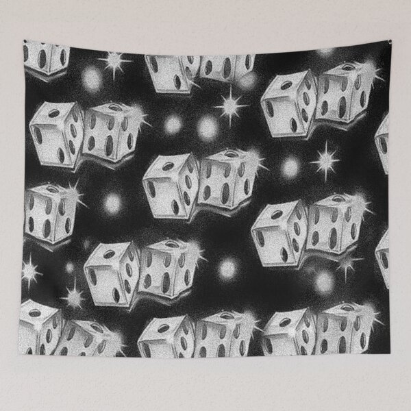 Item preview, Black & White Dice designed and sold by The Culture Crucifix.