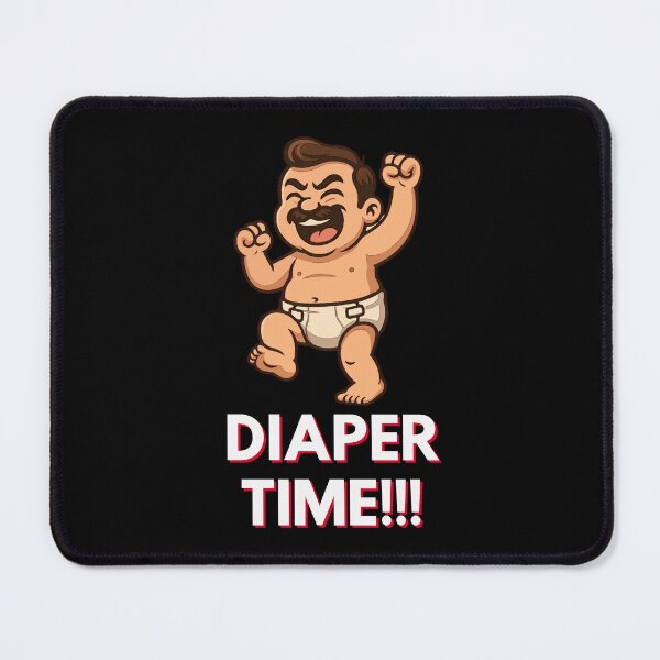Item preview, Diaper Time Dancing Man designed and sold by UNK-Fatigues.