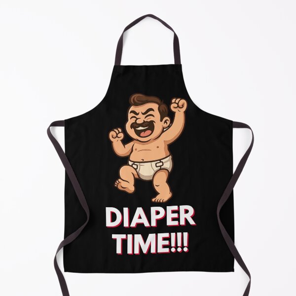 Item preview, Diaper Time Dancing Man designed and sold by UNK-Fatigues.