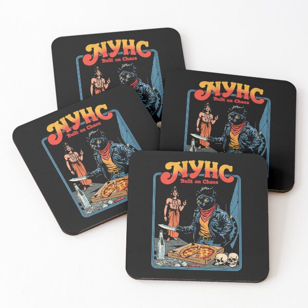 Item preview, Retro NYHC Punk Cat Graphic - Hardcore Humor Design designed and sold by Vintagenaut Co..