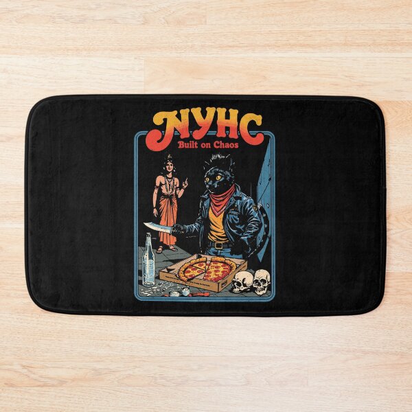 Item preview, Retro NYHC Punk Cat Graphic - Hardcore Humor Design designed and sold by Vintagenaut Co..