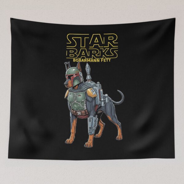 Item preview, Star Barks - Bobarmann Fett designed and sold by Rex Vox.