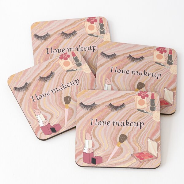 Item preview, Makeup Is Art – Beauty Aesthetic Illustration for Makeup Lovers designed and sold by alwaysyourshop2.