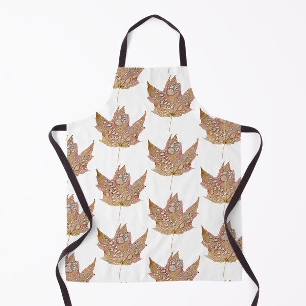 Item preview, Fall Maple Leaf with Fresh Rain Drops designed and sold by KatJoDesigns.
