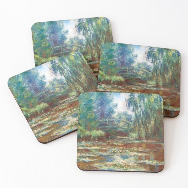 Item preview, Water Lily Pond and Bridge   1905 by Claude Monet designed and sold by GabyddAlessandr.