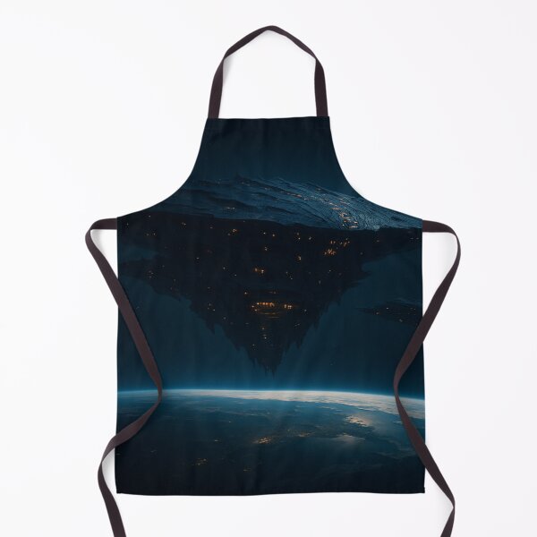 Item preview, The Arrival – Alien Mothership Above Earth designed and sold by QuantumDrift.