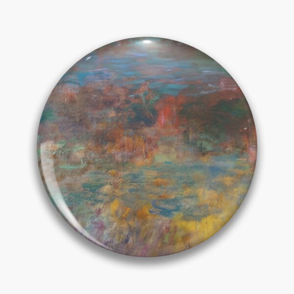 Item preview, Water Lily Pond Evening  left panel   1926 by Claude Monet designed and sold by GabyddAlessandr.