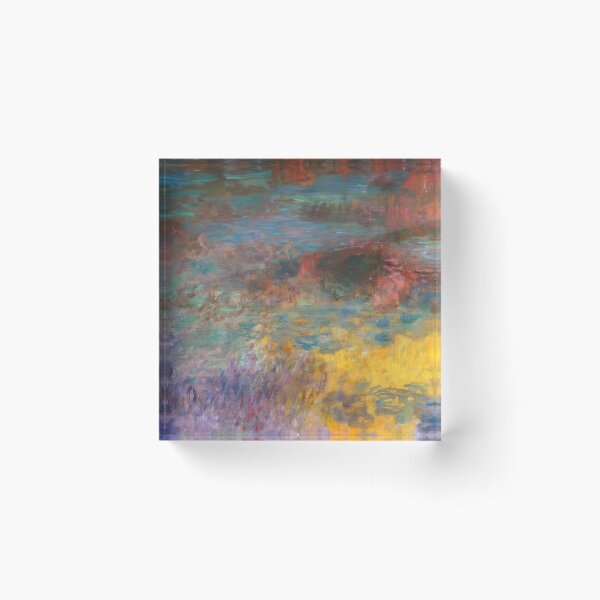 Item preview, Water Lily Pond Evening  left panel   1926 by Claude Monet designed and sold by GabyddAlessandr.