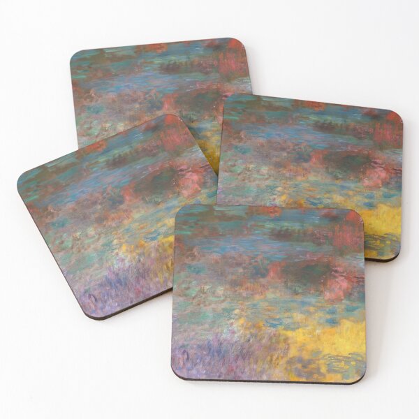 Item preview, Water Lily Pond Evening  left panel   1926 by Claude Monet designed and sold by GabyddAlessandr.