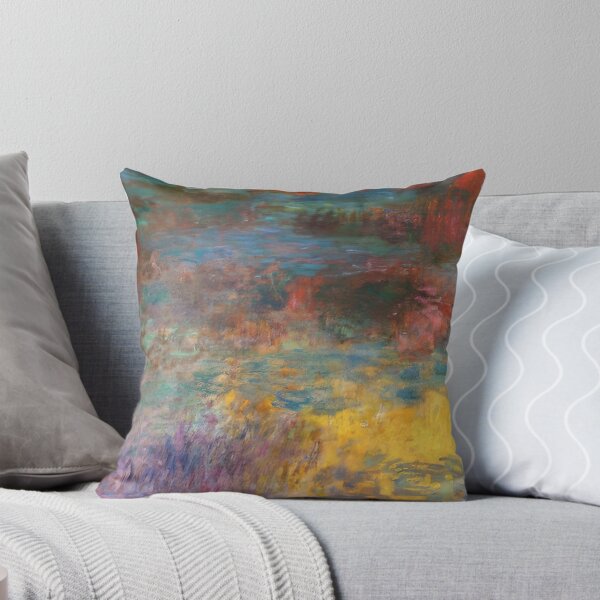 Item preview, Water Lily Pond Evening  left panel   1926 by Claude Monet designed and sold by GabyddAlessandr.