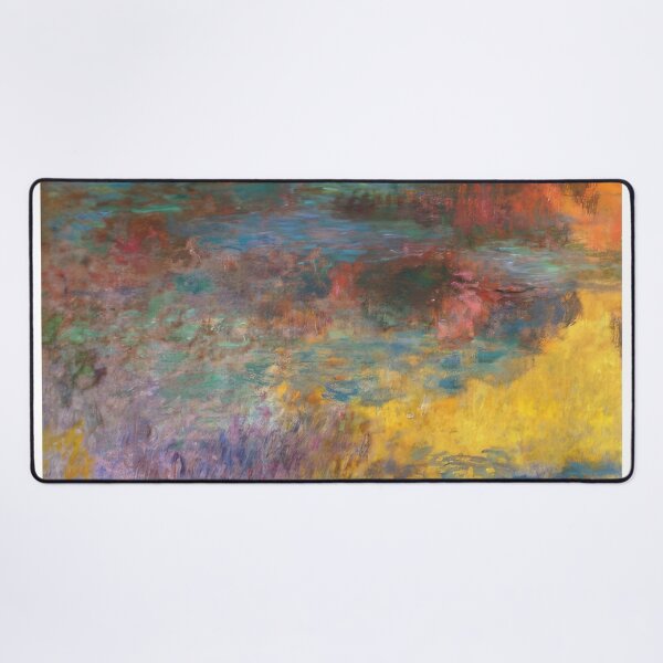 Item preview, Water Lily Pond Evening left panel 1926 by Claude Monet designed and sold by GabyddAlessandr.