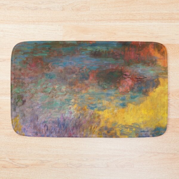 Item preview, Water Lily Pond Evening  left panel   1926 by Claude Monet designed and sold by GabyddAlessandr.