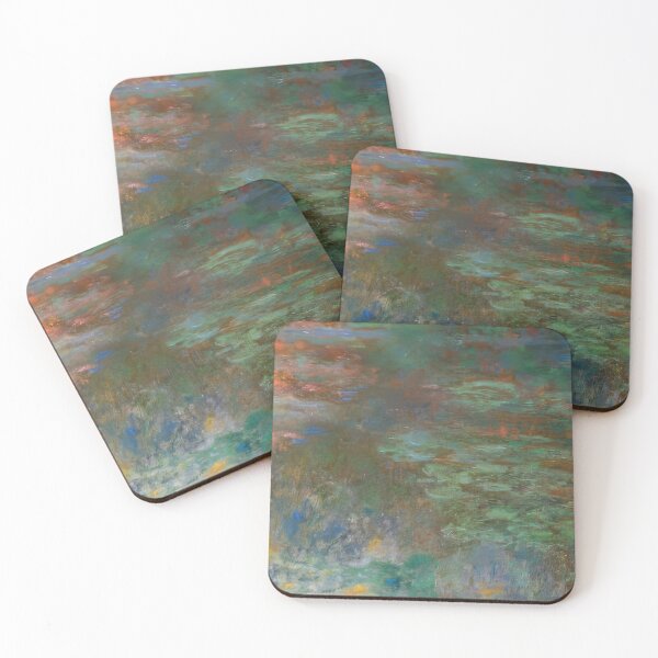 Item preview, Water Lily Pond Evening  right panel   1926 by Claude Monet designed and sold by GabyddAlessandr.