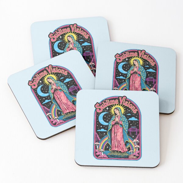 Item preview, Psychedelic Sublime Visions Guadalupe Graphic - Retro Art designed and sold by Vintagenaut Co..