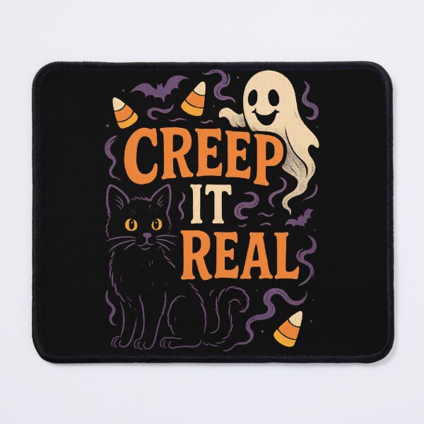 Item preview, Creep It Real with Ghost, Cat, Candy designed and sold by Stickteez.