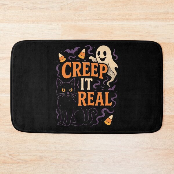Item preview, Creep It Real with Ghost, Cat, Candy designed and sold by Stickteez.