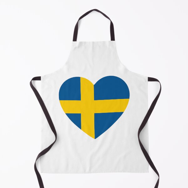 Item preview, Sweden - Swedish Flag Heart designed and sold by chosenhomes.