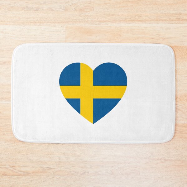 Item preview, Sweden - Swedish Flag Heart designed and sold by chosenhomes.