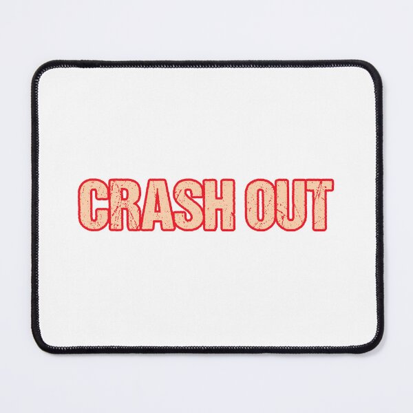 Item preview, Crash Out, Hot Red Gritty Outline designed and sold by Memes N Lore .