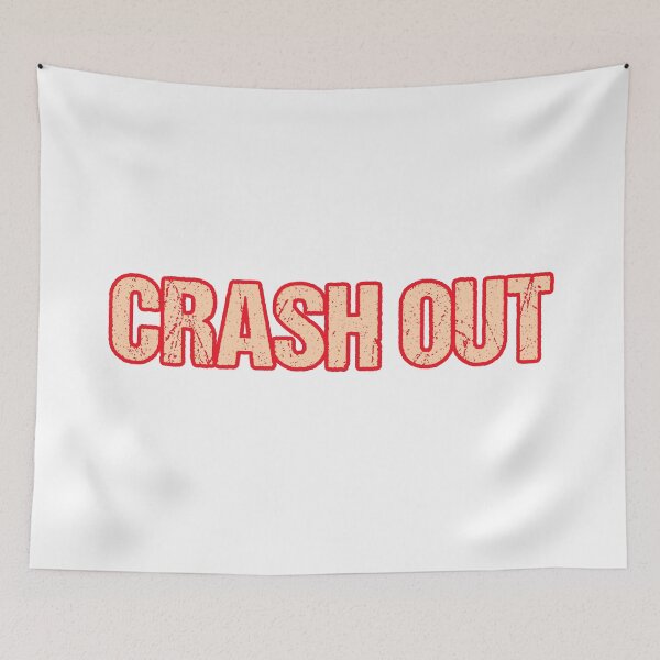 Item preview, Crash Out, Hot Red Gritty Outline designed and sold by Memes N Lore .