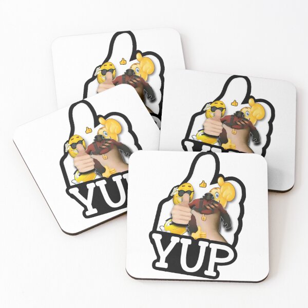 Item preview, YUP designed and sold by SquireStickers.