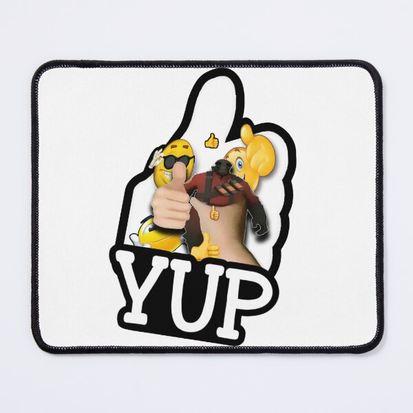 Item preview, YUP designed and sold by SquireStickers.