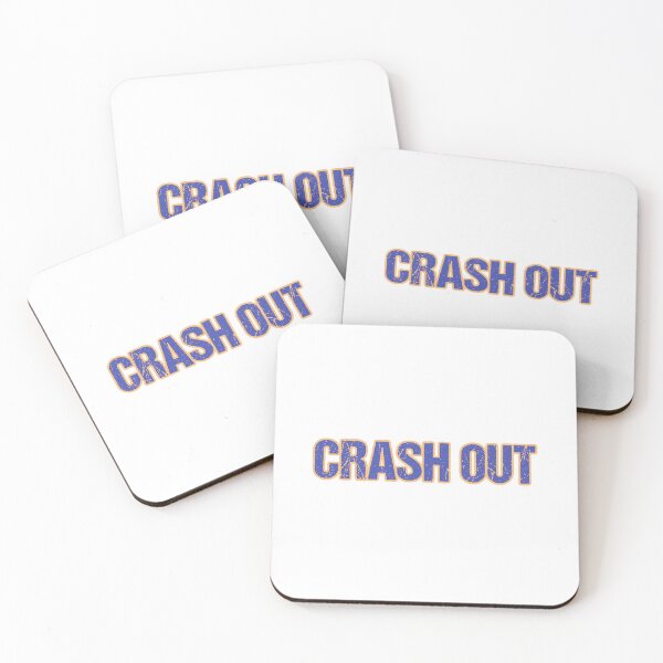 Item preview, Crash Out, Blue and Yellow Gritty Outline designed and sold by Memes N Lore .