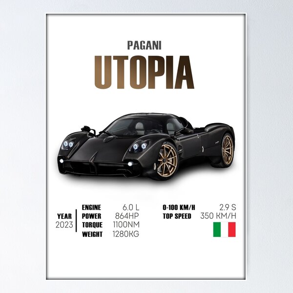 Item preview, Pagani UTOPIA designed and sold by UMUNTUEDITSS.