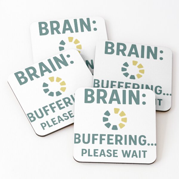 Item preview, Brain: Buffering ...Please Wait  designed and sold by GGprintshop.
