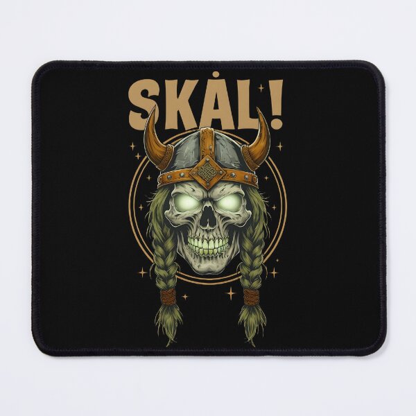 Item preview, Zombie Viking Warrior - Skal! Cheers! designed and sold by NightTimeJ.