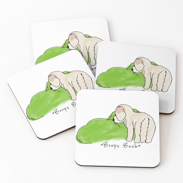 Item preview, Dog sniffs da bush designed and sold by Happywolfiey.