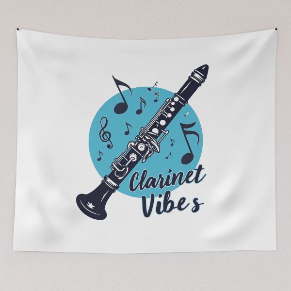 Item preview, Clarinet Vibes – Musical Design for Musicians designed and sold by ArtByRahim.