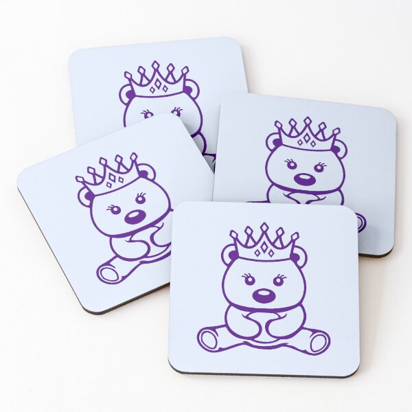 Item preview, Bear Teddy Queen Princess Crown Cute Ruler Royal designed and sold by shirt-o-mat.