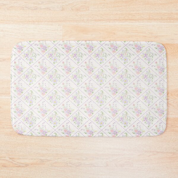 Item preview, Pink floral pattern designed and sold by Pixiedrop.