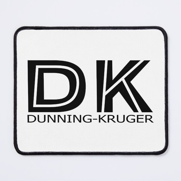 Item preview, Dunning-Kruger effect designed and sold by jdtees.