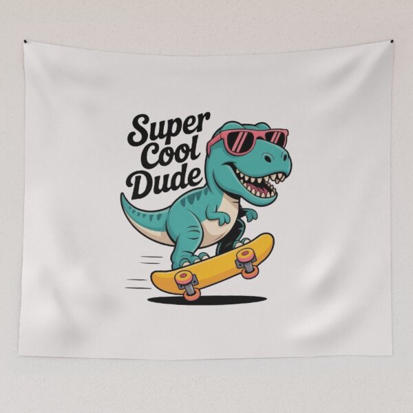 Item preview, Cool Skateboarding Dinosaur – Fun T-Rex Street Style designed and sold by dortmond.