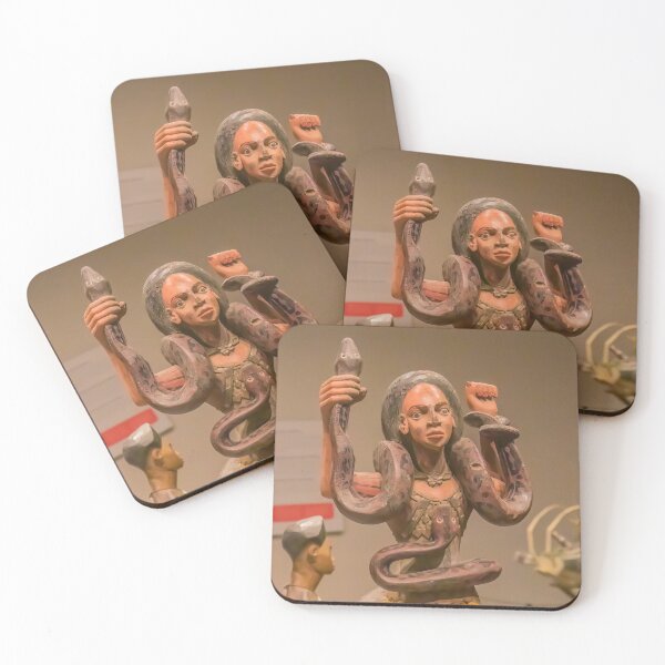 Item preview, Mami Wata, a Snake Charmer Figure by Igbo Artist from Nigeria designed and sold by LINDA MCKUSICK.