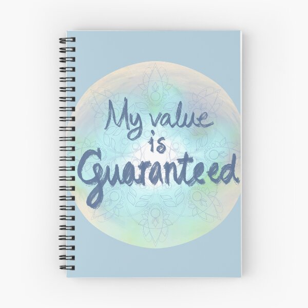 Item preview, My Value Is Guaranteed designed and sold by lenacreatesart.
