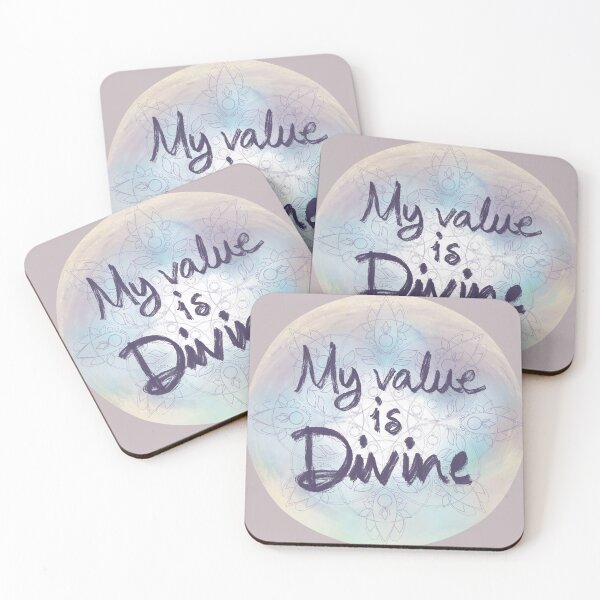 Item preview, My Value is Divine designed and sold by lenacreatesart.