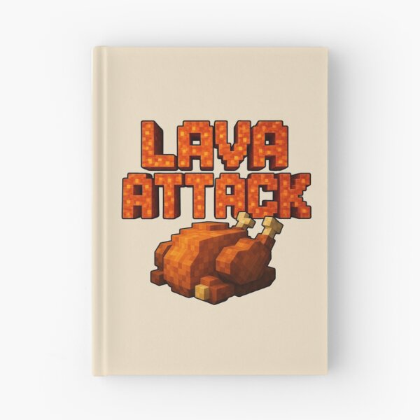 Item preview, Lava Attack Steve's chicken  designed and sold by FatBirdie.