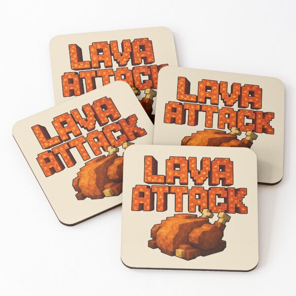 Item preview, Lava Attack Steve's chicken  designed and sold by FatBirdie.