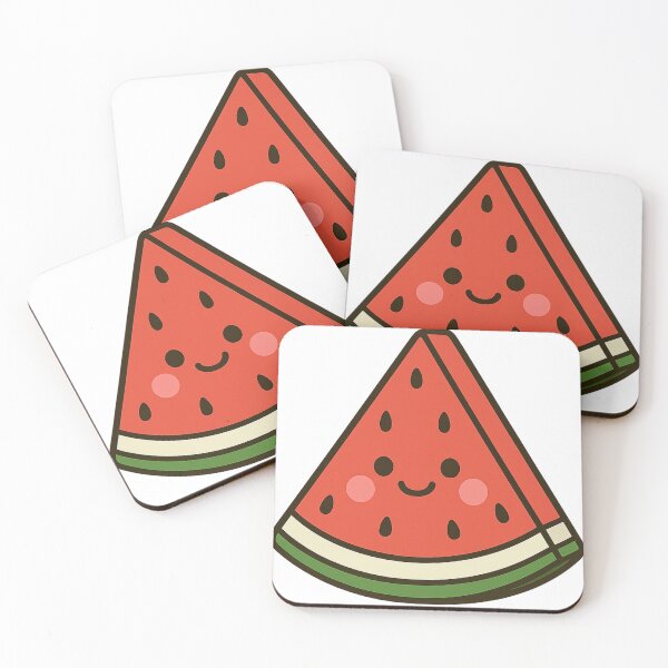 Item preview, Watermelon Vibes – Cute Fruit Character Illustration designed and sold by tcheff.