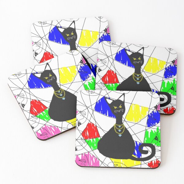 Item preview, Queen of the Attitude: Grumpy Glam Cat designed and sold by BulletKitty82.