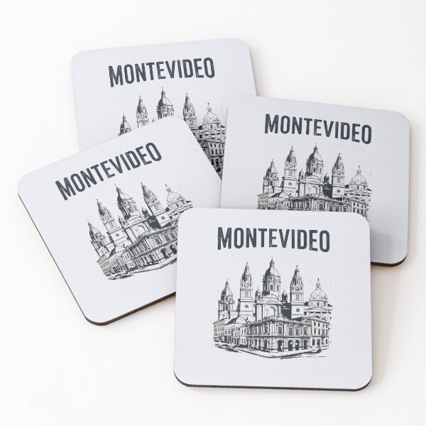 Item preview, A Vintage Travel Illustration of Montevideo - Uruguay designed and sold by GoodOldVintage.