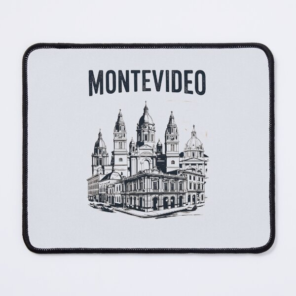 Item preview, A Vintage Travel Illustration of Montevideo - Uruguay designed and sold by GoodOldVintage.