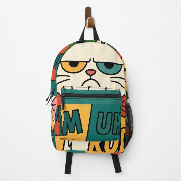 Item preview, Unfriendly Cat with Heterochromia – Pop Art Comic Style designed and sold by Idelab-11.