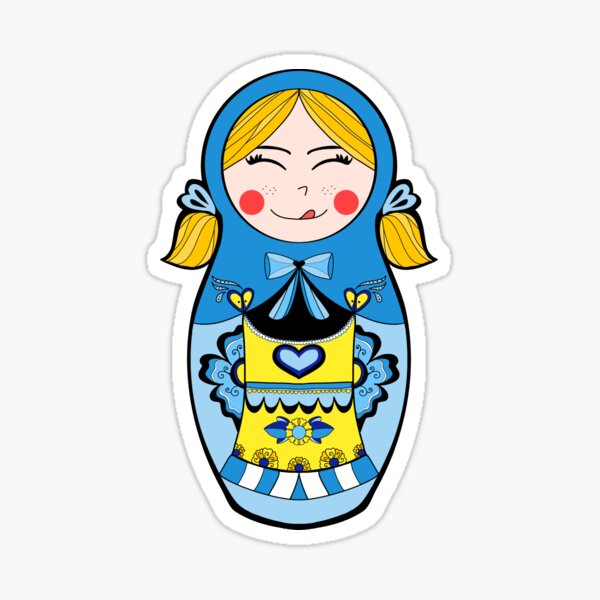Artikel-Vorschau von Matryoshka - Schwedisches Mädchen, designt und verkauft von sprintzel.
