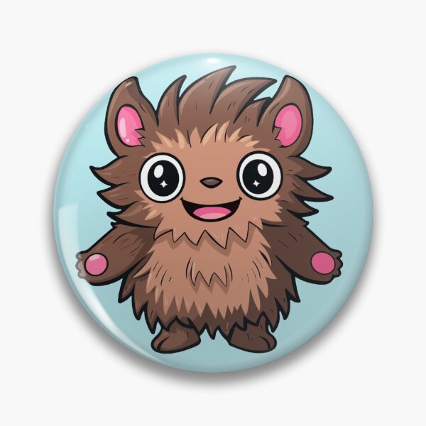 Item preview, Cute Fluffy Monster designed and sold by EastEndTownie.