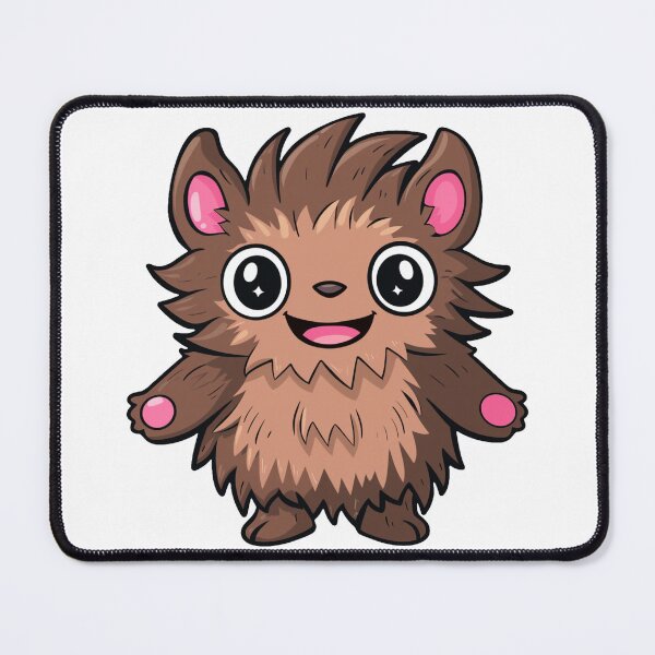 Item preview, Cute Fluffy Monster designed and sold by EastEndTownie.