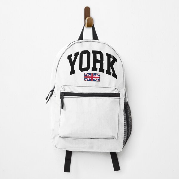 Item preview, York - English Curved Text with Flag designed and sold by chosenhomes.